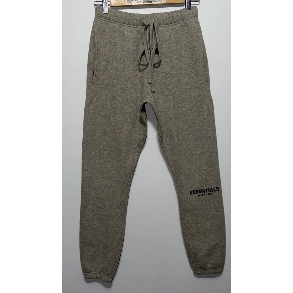 Essentials Dark Oatmeal Sweatpants Fear Of Gods XXS